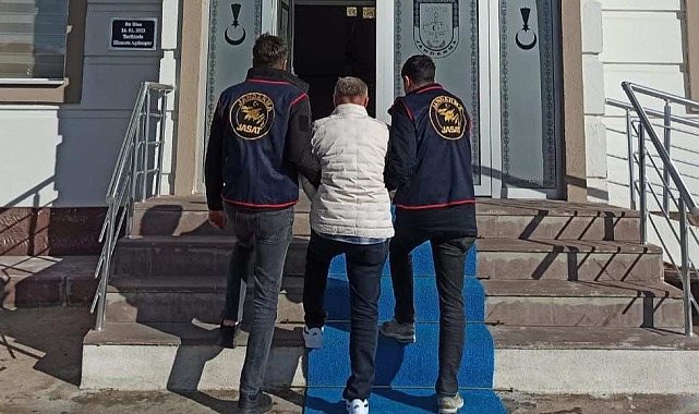 12,5 yıl hapis cezası ile aranan şahıs öandarmaya yakalandı