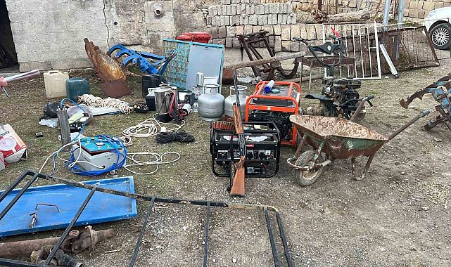 16 bağ evinden hırsızlık yapan şahıs yakalandı