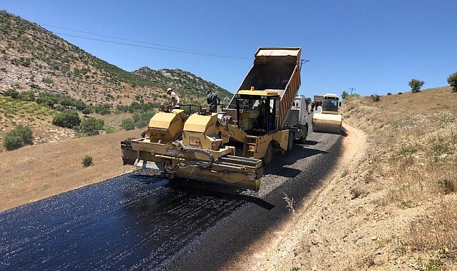 2023'te Diyarbakır'da bin 500 kilometre yol asfaltlandı