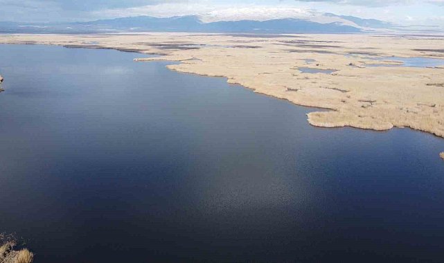 2024 yılı Eber Gölü'ne bereketli geldi