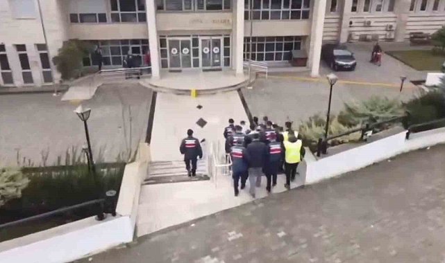 'Mercek-10 Operasyonu'nda 12 şüpheli gözaltına alındı
