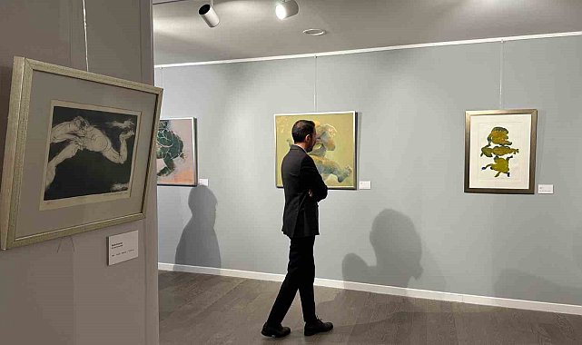 'Oktay Anılanmert Retrospektif' sergisi İş Sanat Ankara Sanat Galerisi'nde açıldı