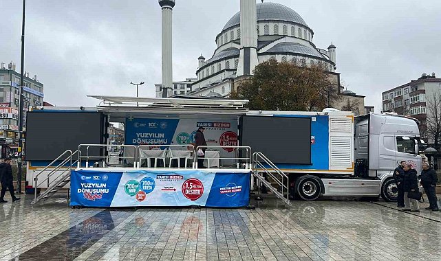 'Yüzyılın Dönüşümü İstanbul' için bilgilendirme tırları yollarda