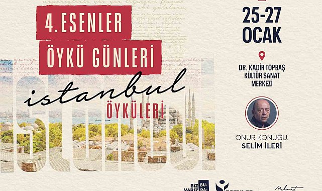 4. Esenler Öykü Günleri'nin 'Onur Konuğu' Selim İleri