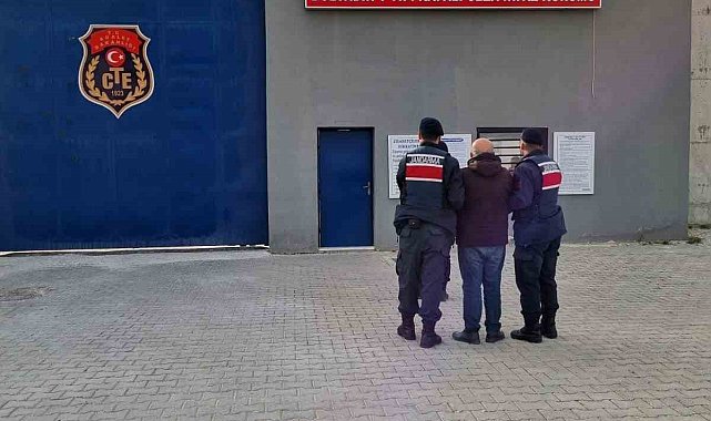 5 yıl hapis cezası ile aranan şahıs jandarma yakaladı