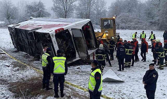6 kişinin hayatını kaybettiği kazada otobüs şoförü tutuklandı