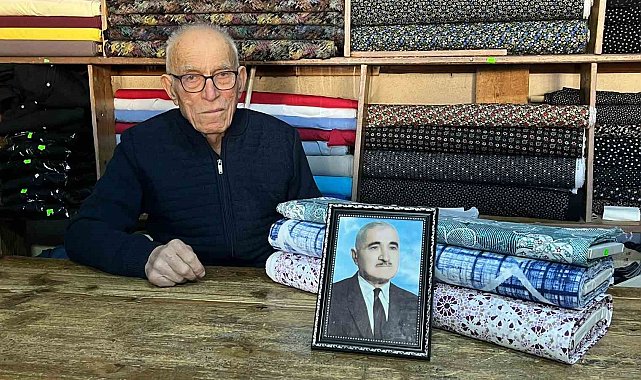 92 yaşındaki manifaturacıdan esnaflık dersi