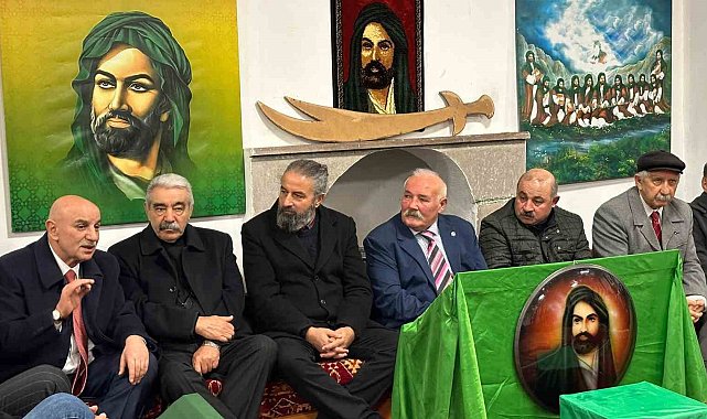 ABB Başkan Adayı Altınok, Hüseyin Gazi Cemevini ziyaret etti