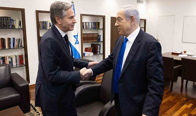 ABD Dışişleri Bakanı Blinken, İsrail Başbakanı Netanyahu ile görüştü