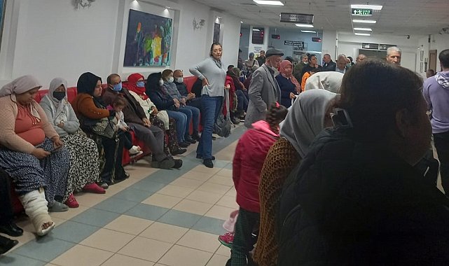 ADÜ hastanesinde röntgen çilesi