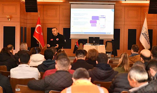 Afet bilinci eğitimleri sürüyor