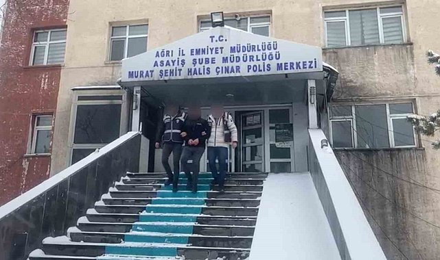 Ağrı'da 21 yıl hapis cezası olan şahıs yakalandı