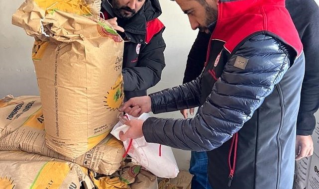 Ağrı'da tohum denetimi yapıldı
