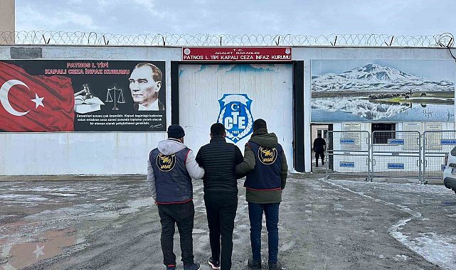 Ağrı'da toplamda 47 yıl 19 ay hapis cezası olan 4 firari yakalandı