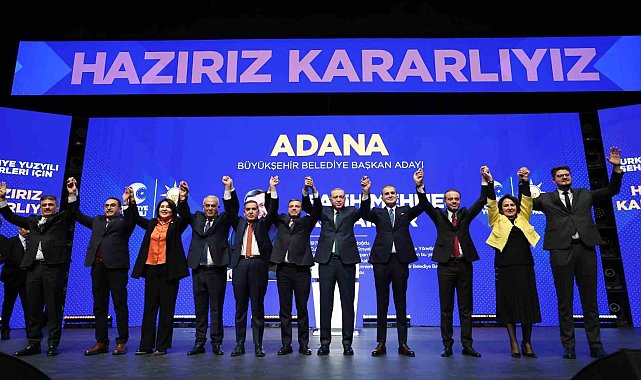 AK Parti Adana Büyükşehir Belediye Başkan Adayı Fatih Mehmet Kocaispir oldu.