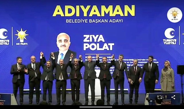 AK Parti Adıyaman Belediye Başkan Adayı Ziya Polat oldu