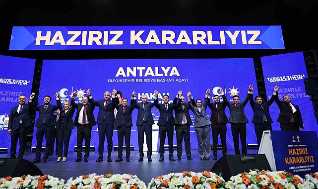 AK Parti Antalya Büyükşehir Belediye Başkan Adayı Hakan Tütüncü oldu.