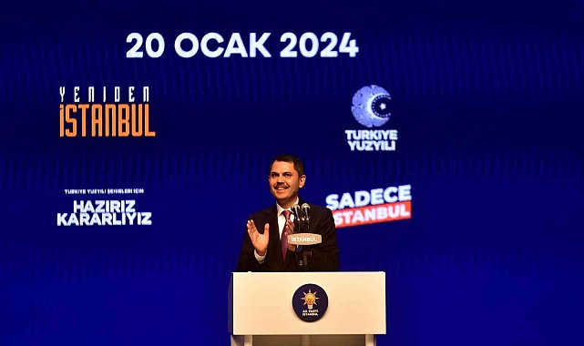 AK Parti İBB Başkan adayı Kurum: "İstanbul'da oluşan tüm karmaşayı sonlandıracağız"