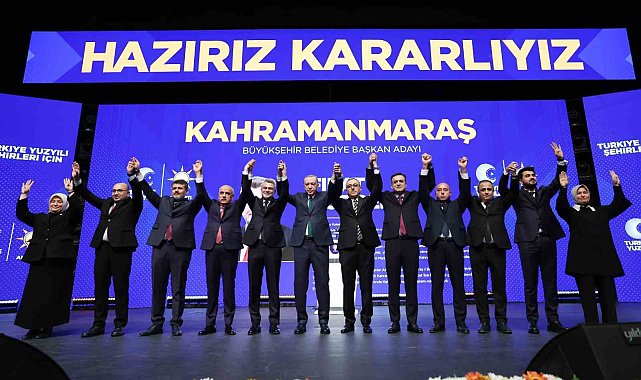 AK Parti Kahramanmaraş Büyükşehir Belediye Başkan Adayı Fırat Görgel oldu.