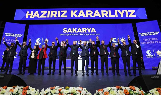 AK Parti Sakarya Büyükşehir Belediye Başkan Adayı Yusuf Alemdar oldu.