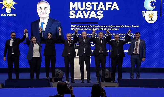 AK Parti'nin Aydın Büyükşehir Belediye Başkan Adayı 'Savaş' oldu
