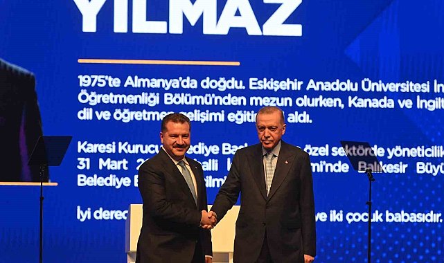 AK Parti'nin Balıkesir Büyükşehir Belediye Başkan Adayı Yücel Yılmaz