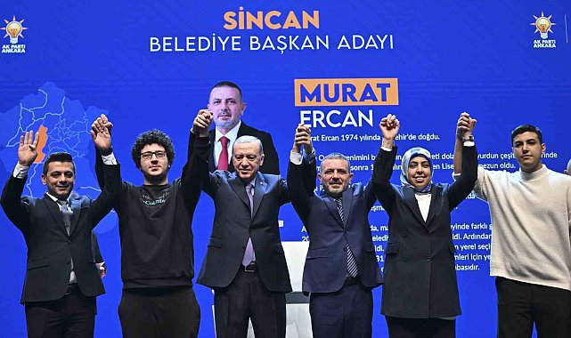 AK Parti'nin Sincan Belediye Başkan adayı Ercan: "Sincan'ımızda yeni başarı hikayeleri yazmaya söz veriyoruz"