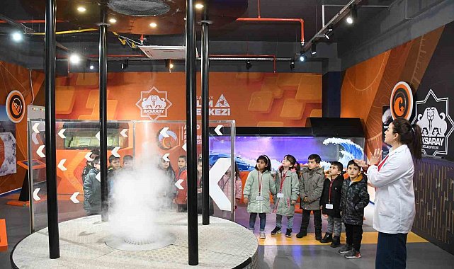Aksaray Bilim Merkezi'nde bilim kampları başladı