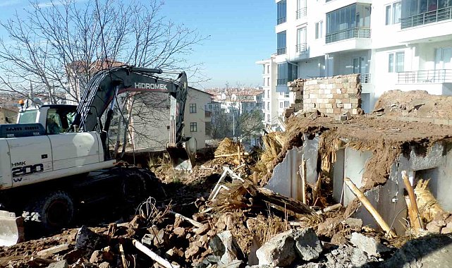 Aksaray'da son 5 yılda bin 56 metruk bina ortadan kaldırıldı