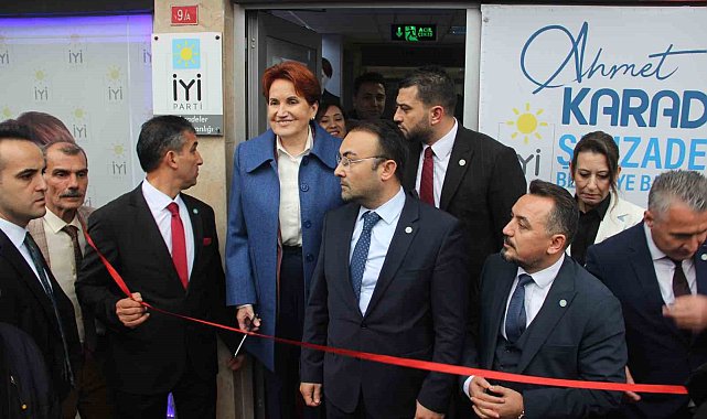 Akşener: "Seçimlere iyi ki de hür ve müstakil olarak bu seçime giriyoruz"