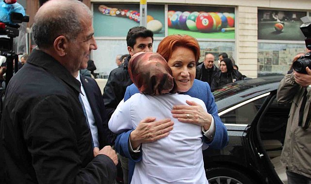 Akşener'den şehit ailesine taziye ziyareti