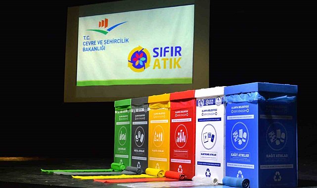 Alanya Belediyesi sıfır atık alanında örnek gösterildi