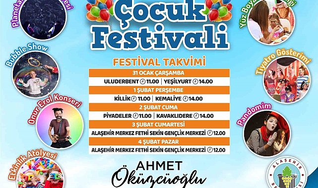 Alaşehir Belediyesi çocukları unutmadı