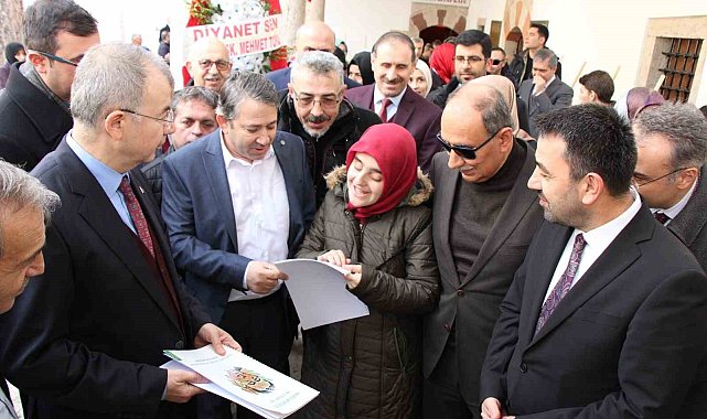 Amasya Müftülüğünden görme engellilere özel 100 çeşit kitap