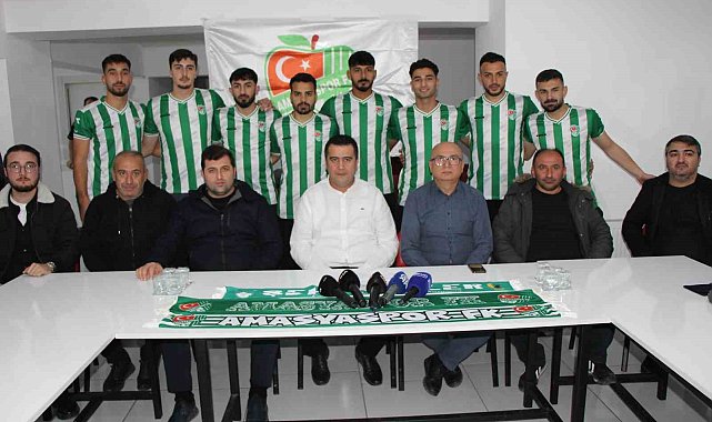 Amasyaspor'dan 8 yeni transfer