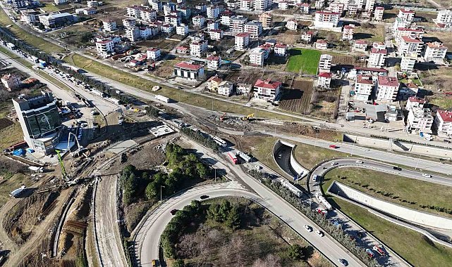 Anadolu'nun Karadeniz'e bağlandığı kavşakta hummalı çalışma