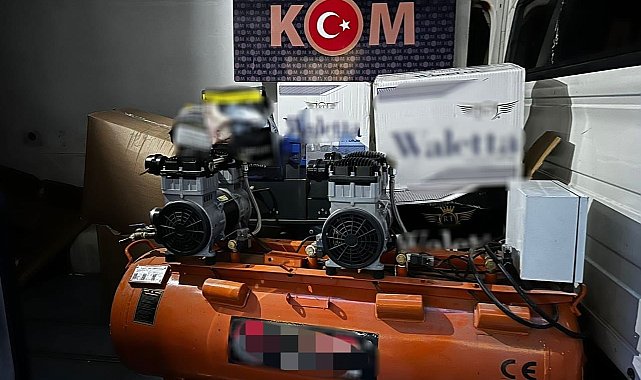 Antalya'da 25 bin 200 adet makaron ele geçirildi
