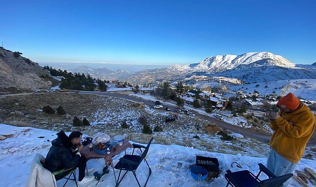 Antalya'da SUV tipi araç uçurumdan uçtu, korku dolu anlar kamerada