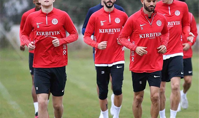 Antalyaspor, Pendikspor maçı hazırlıklarına başladı
