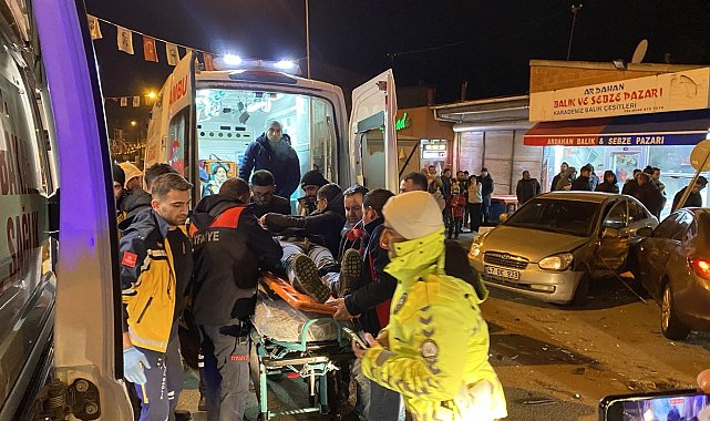Ardahan'da trafik kazası: 4 yaralı