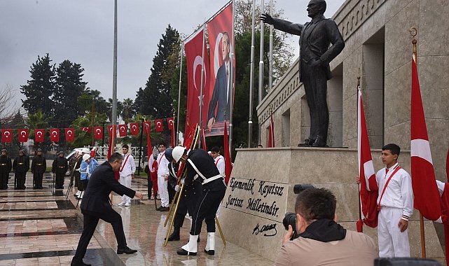 Atatürk'ün Osmaniye'ye gelişinin 99. yıl dönümü kutlandı