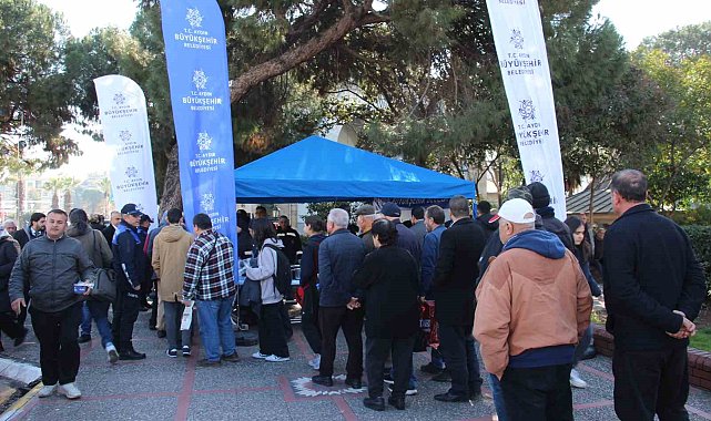 Aydın Büyükşehir Belediyesi'nden Regaip Kandili hayrı