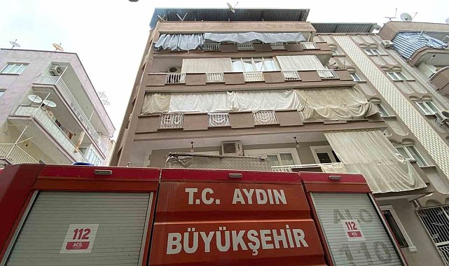 Aydın'da çatı yangını korkuttu