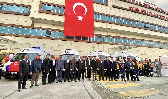 Aydın'ın ambulans filosu güçlendi