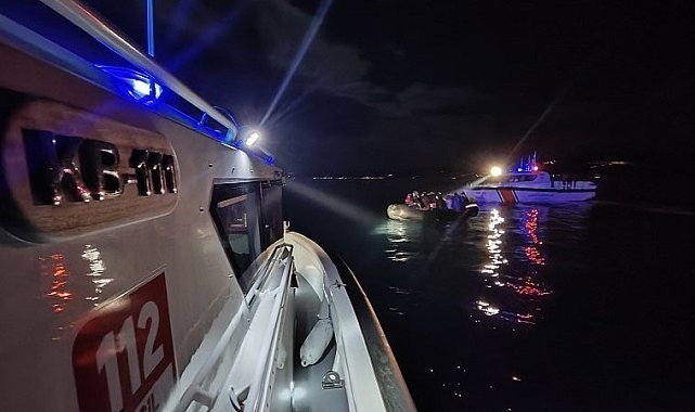 Ayvacık açıklarında 39 kaçak göçmen yakalandı