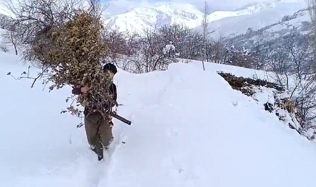 Bahçesaray'da çiftçilerin zorlu mesaisi