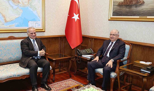 Bakan Güler, İtalya Büyükelçisi Marrapodi'yi kabul etti