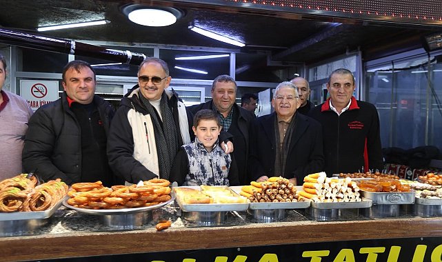 Bakan Özhaseki ve Başkan Büyükkılıç'tan Erciyes esnafına ziyaret