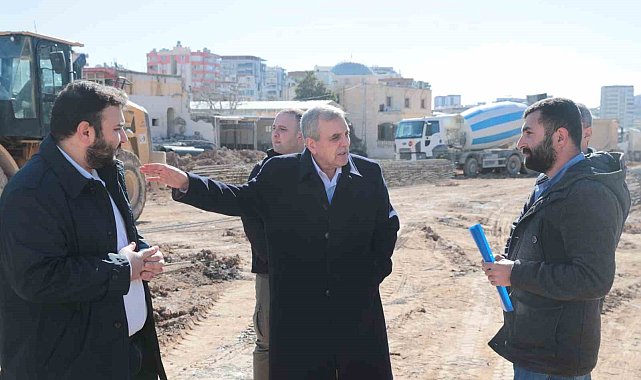 Balıkayağı Köprülü Kavşakta çalışmalar sürüyor