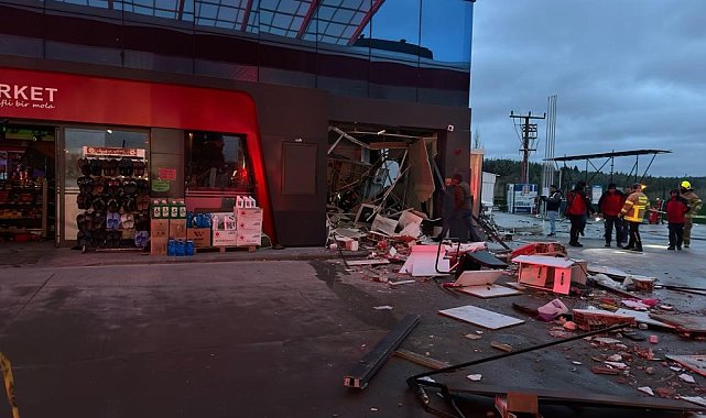 Balıkesir'de akaryakıt istasyonunda patlama: 2 yaralı